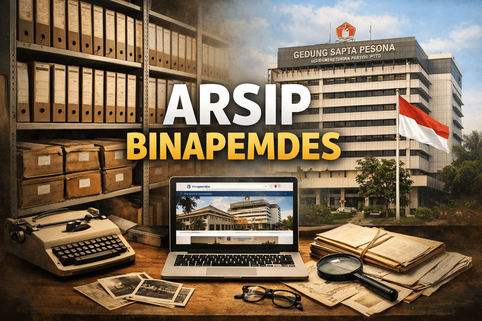 Arsip Binapemdes: Sistem Digital untuk Pengelolaan Berkas Penilaian Desa Abstract